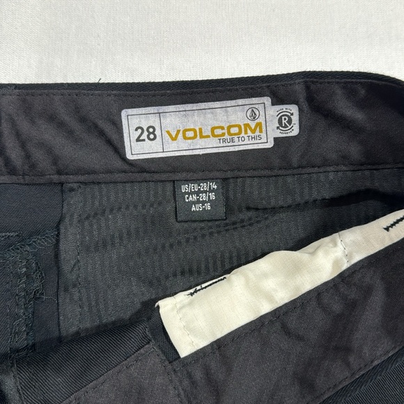 Volcom Frickin Chino Pants, size 28, black - Picture 3 of 8